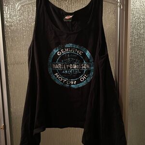Harley Davidson flare side tank top